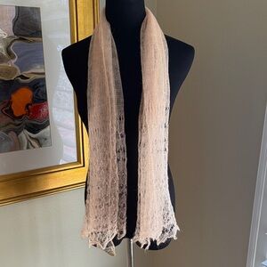 Vintage B Altman Mohair Scarf Made in England
